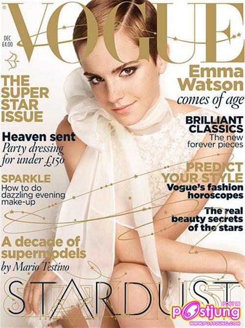 Emma Watson: Vogue UK December 2010 Cover