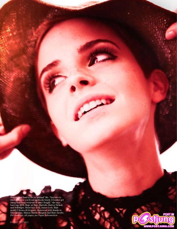Emma Watson: Vogue UK December 2010 Cover