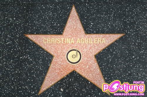 Christina Aguilera Getting a Star on Hollywood Walk of Fame