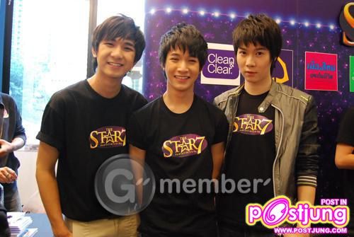 'ริท-เซน-เก่ง' แท็คทีมให้กำลังใจน้องๆ ปิดท้ายรับสมัคร 'เดอะสตาร์ 7' ภาคกลางวันสุดท้าย!