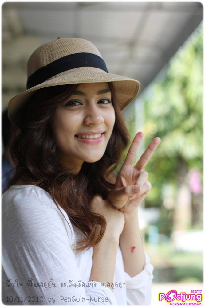 คิมเบอร์ลี่ งานฟื้นใจ ฟื้นรอยยิ้ม ที่ ร.ร.วัดเรือแข่ง จ.อยุธยา