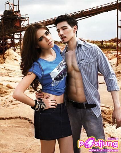 ซาร่า เล็กจ์ & เอเอ Overheated Threesome!