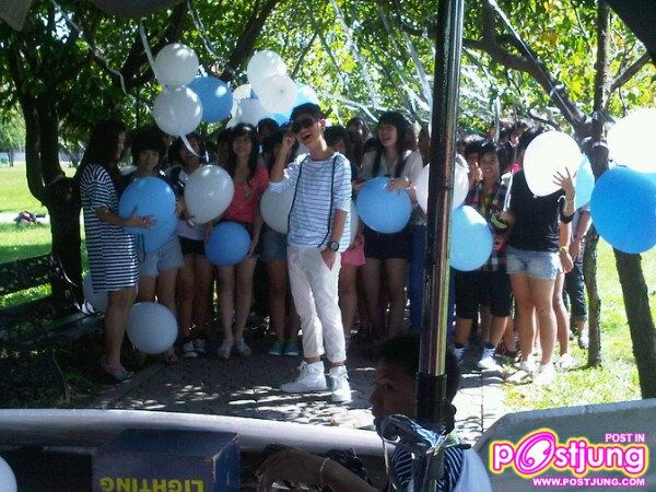 ซี & แก้ว ถ่าย MV. ไม่รักบ้างก็แล้วไป