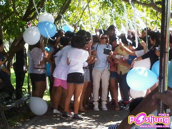 ซี & แก้ว ถ่าย MV. ไม่รักบ้างก็แล้วไป