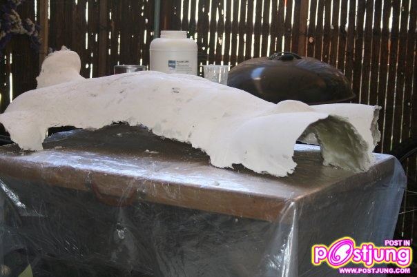 ขั้นตอนการทำโครงหุ่นสำหรับโชว์ underwear