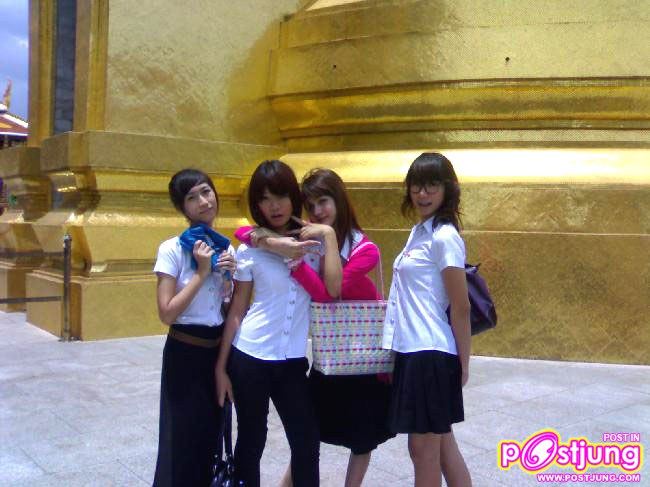 แจ๊ส มิสทิฟฟานี่ เข้าวัดทำบุญ