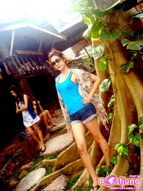 แจ๊ส มิสทิฟฟานี่ เข้าวัดทำบุญ