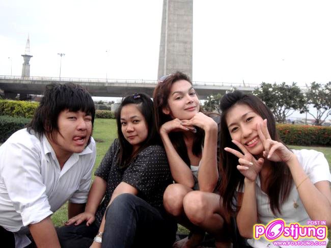 แจ๊ส มิสทิฟฟานี่ เข้าวัดทำบุญ