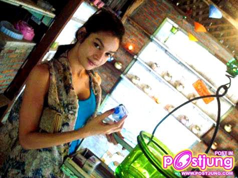 แจ๊ส มิสทิฟฟานี่ เข้าวัดทำบุญ