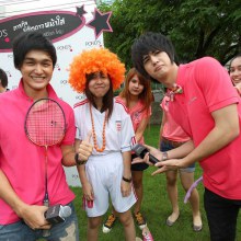 B.O.Y และเตชินท์จากงาน Pond's Foam