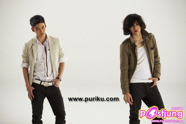 (ภาพเบี้องหลัง) อั้ม-กอล์ฟ-ไมค์ ถ่ายโฆษณา Puriku