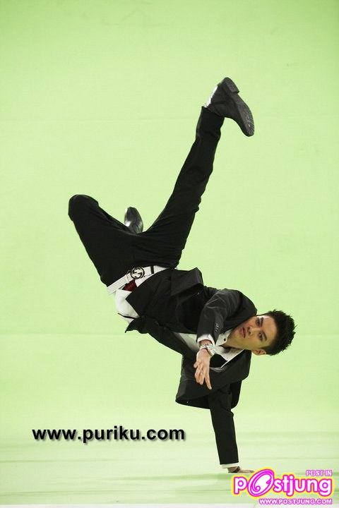 (ภาพเบี้องหลัง) อั้ม-กอล์ฟ-ไมค์ ถ่ายโฆษณา Puriku