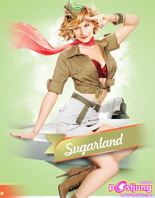 Katy Perry is a Pin-up Girl Diva for Salute the Troops Campaign