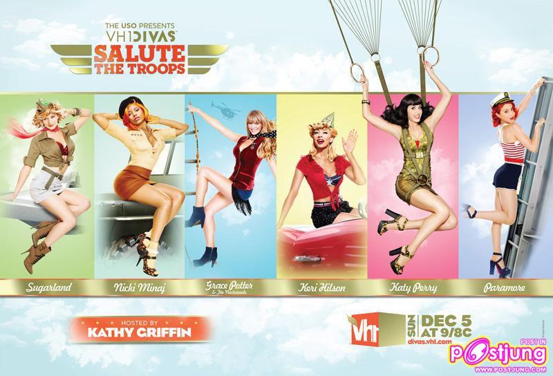 Katy Perry is a Pin-up Girl Diva for Salute the Troops Campaign