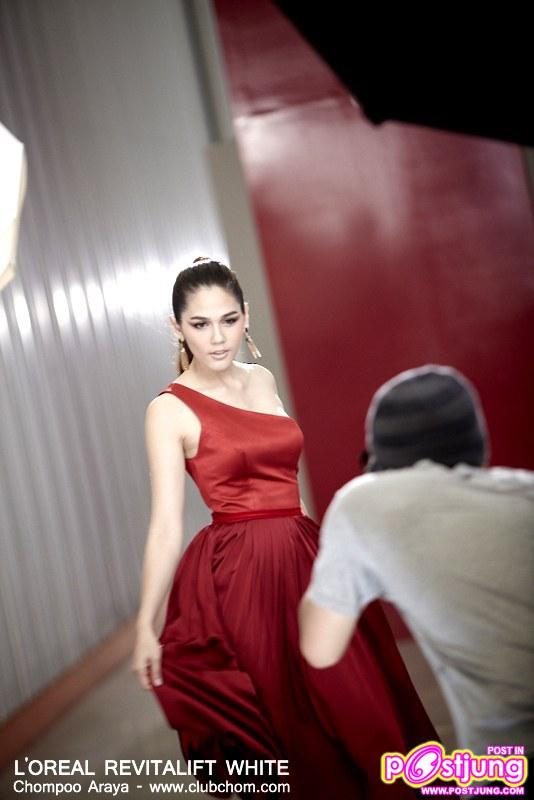 ชมพู่ เบี้องหลังโฆษณา L'OREAL Revitalift White