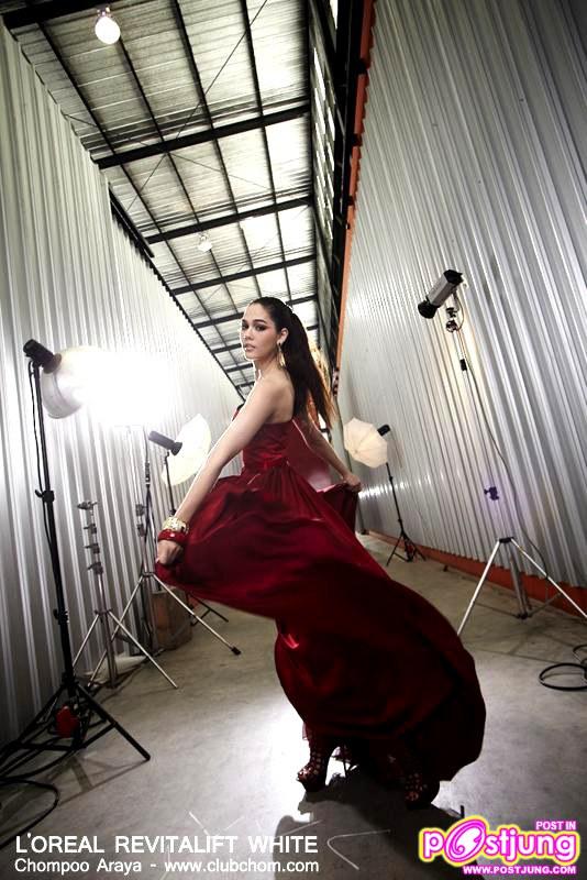 ชมพู่ เบี้องหลังโฆษณา L'OREAL Revitalift White