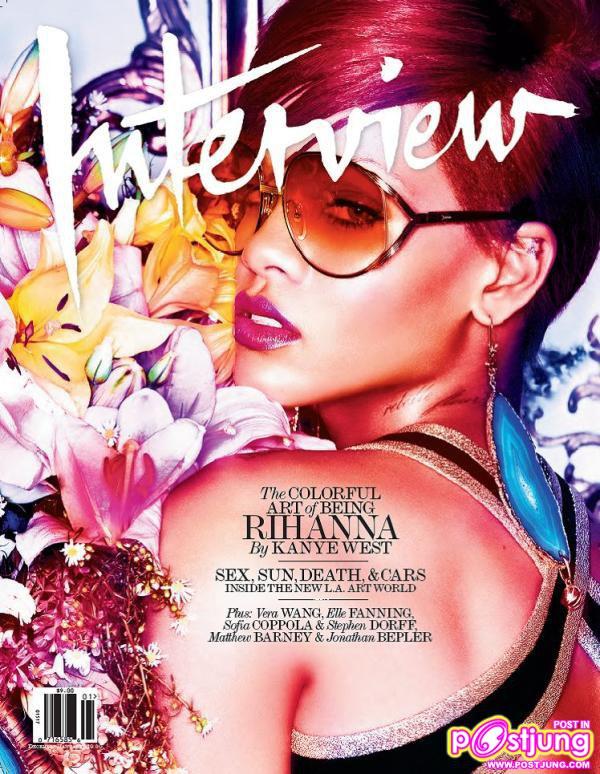 Rihanna Interview Magazine December 2010