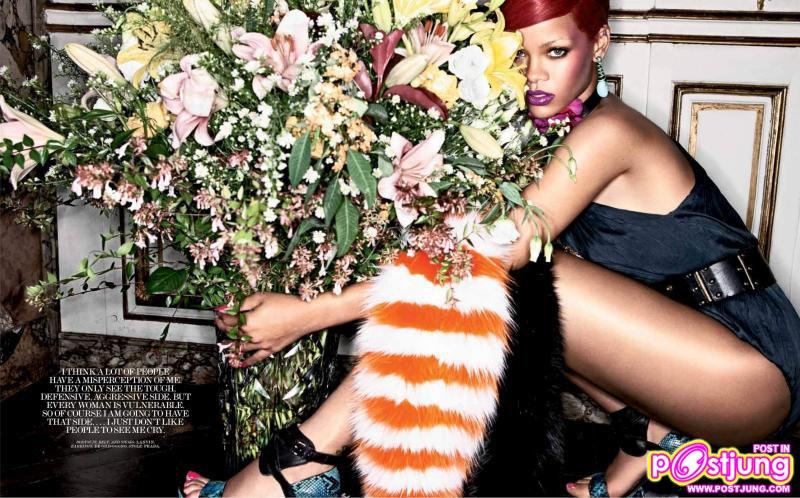 Rihanna Interview Magazine December 2010
