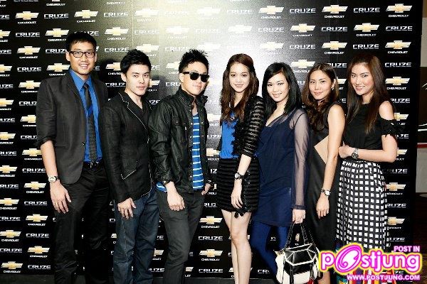 อาร์ต สัจจากาจ & ต๊ะ วริษฐ์ งานCruze Launch 23-Nov-2010