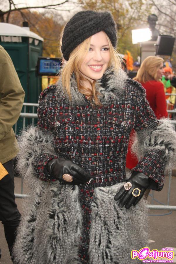 Kylie Minogue Performs at the Macy’s Thanksgiving Parade New York