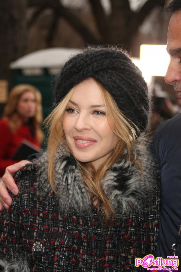 Kylie Minogue Performs at the Macy’s Thanksgiving Parade New York