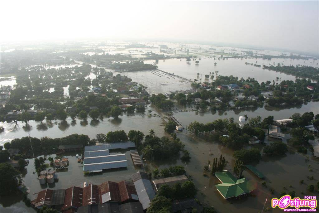 เมืองลพบุรี ถูกน้ำท่วมครั้งใหญ่ในประวัติศาสตร์