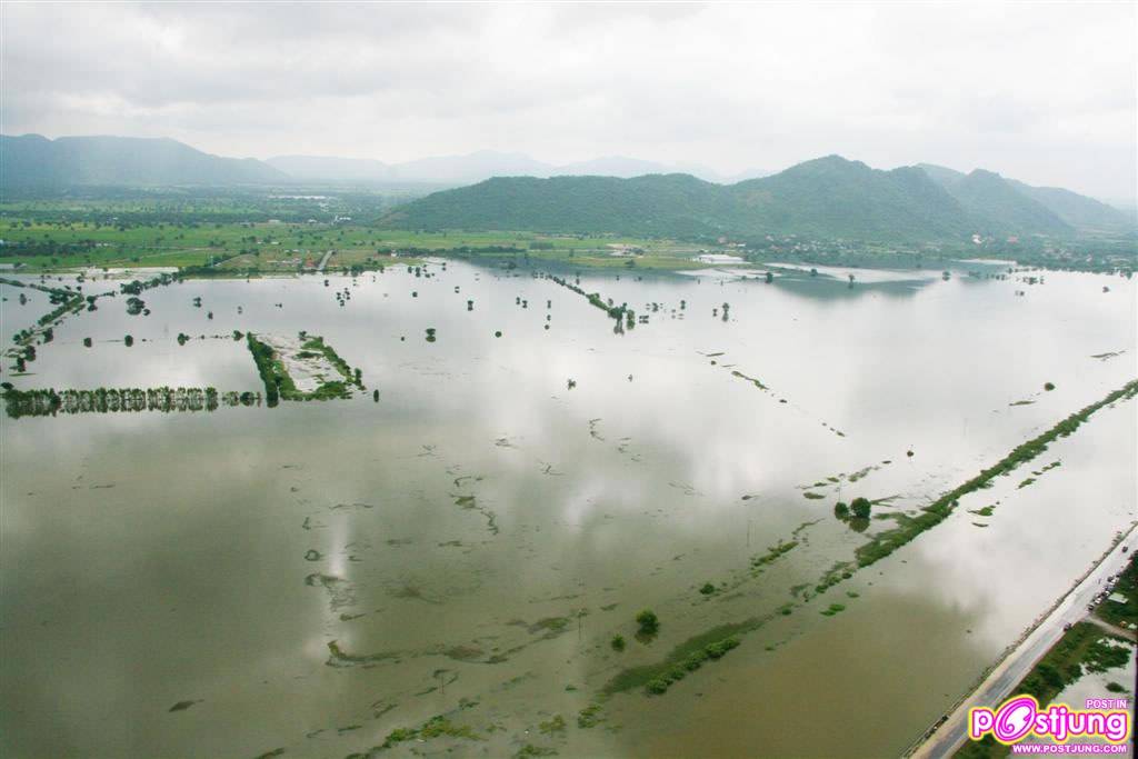 เมืองลพบุรี ถูกน้ำท่วมครั้งใหญ่ในประวัติศาสตร์