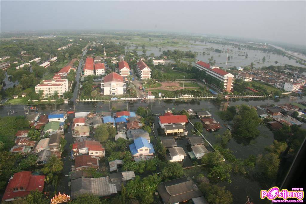 เมืองลพบุรี ถูกน้ำท่วมครั้งใหญ่ในประวัติศาสตร์