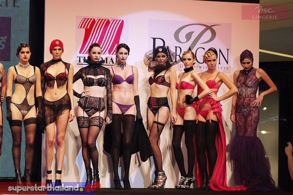 งานเดินแบบแฟชั่นชุดชั้นใน Lingeries (Bsc , ELLE , VR , Kullasatri)