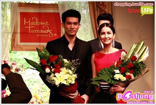 เปิดตัวหุ่นขี้ผึ้งพระเอก-นางเอกคู่ขวัญ แอน ทองประสม และ เคน ธีรเดช