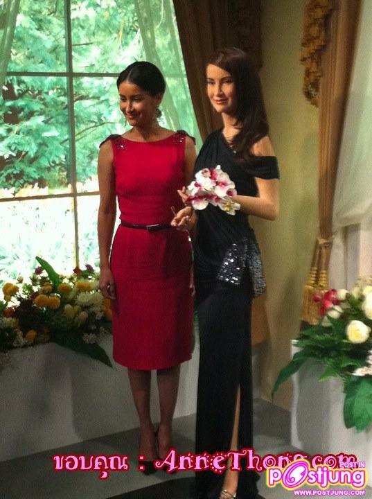 เปิดตัวหุ่นขี้ผึ้งพระเอก-นางเอกคู่ขวัญ แอน ทองประสม และ เคน ธีรเดช