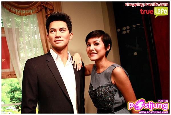 เปิดตัวหุ่นขี้ผึ้งพระเอก-นางเอกคู่ขวัญ แอน ทองประสม และ เคน ธีรเดช