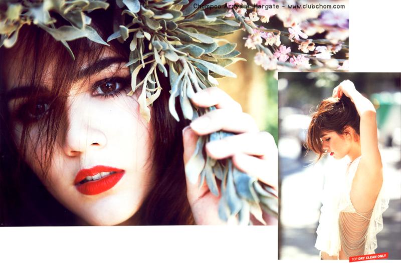 ชมพู่ ถ่ายแบบโพสท่าได้สวยและดูมีศิลปะมาก