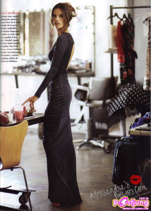Alessandra Ambrosio Vogue Mexico December 2010