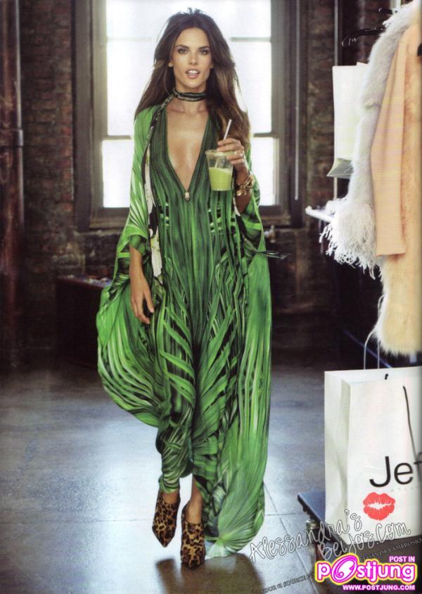 Alessandra Ambrosio Vogue Mexico December 2010