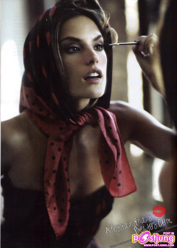 Alessandra Ambrosio Vogue Mexico December 2010