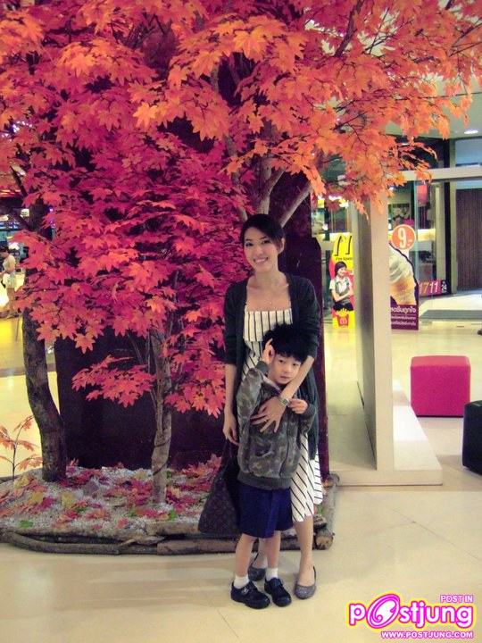 น้องริวจิ &คุณพ่อ ในงานวันพ่อที่โรงเรียน