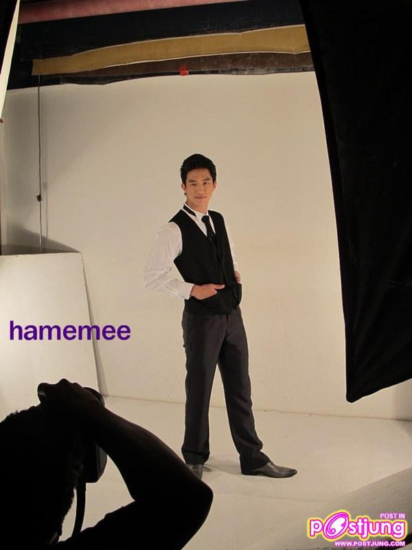 ภาพเบื้องหลังการถ่ายโฆษณาของไผ่-พาทิศ