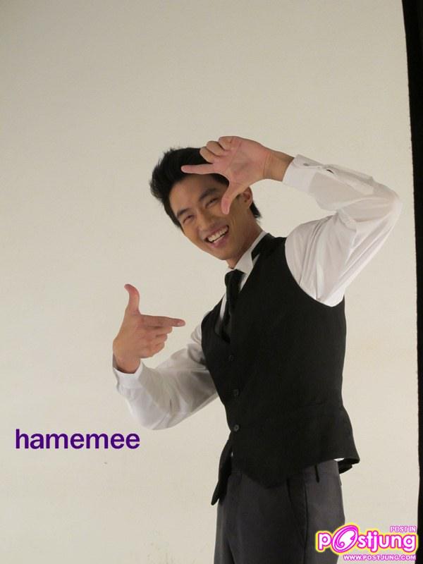 ภาพเบื้องหลังการถ่ายโฆษณาของไผ่-พาทิศ