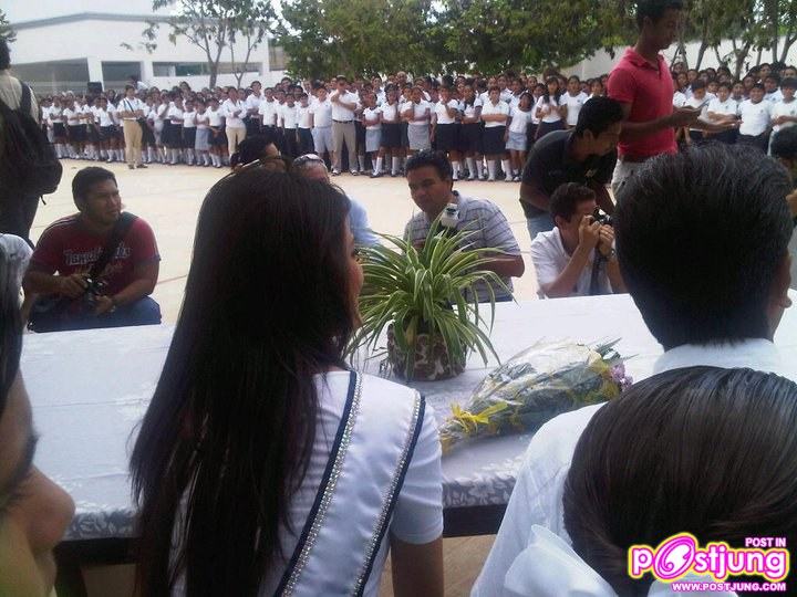 มิสยูนิเวิร์ส 2010 ปฎิบัติภารกิจ