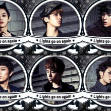 B2AST album jacket lights go on again