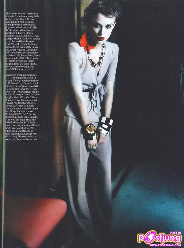Keira Knightley UK Vogue January 2011
