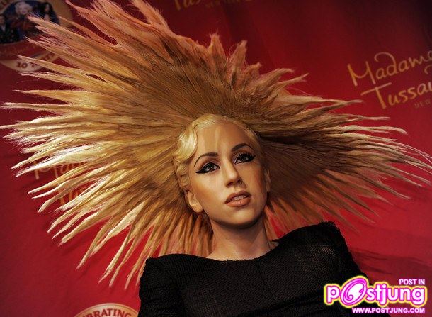 หุ่นขี้ผึ้งLADY GAGA ที่พิพิธภัณฑ์มาดามทุซโซ