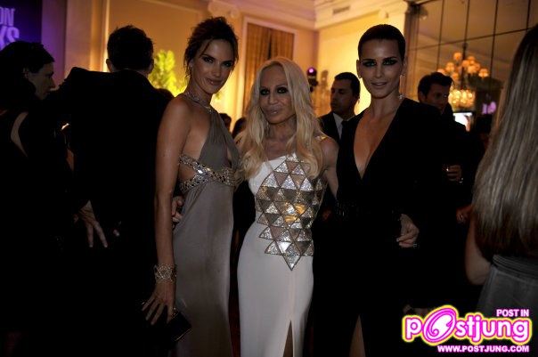 ชมพู่ใส่ Versace งาน 9entertian 2010