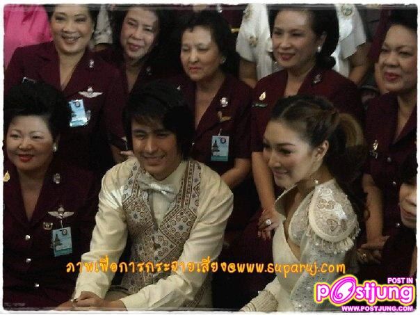 กัน&รุจ งานเดินแบบผ้าไหม ที่สวนอัมพร