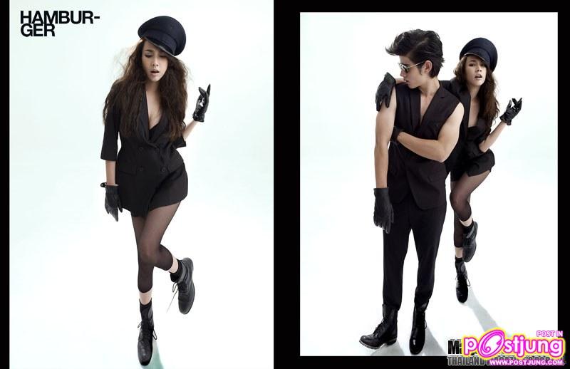 อั้ม พัชราภา & มาริโอ้ @HAMBURGER vol. 9 no. 150 December 2010