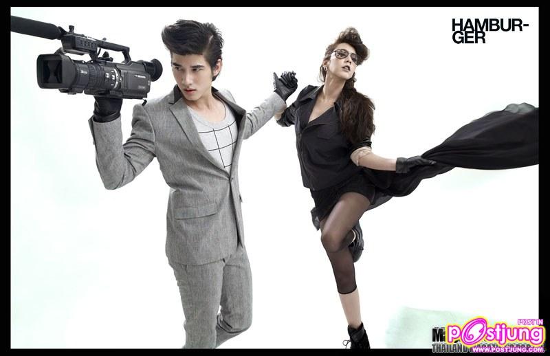 อั้ม พัชราภา & มาริโอ้ @HAMBURGER vol. 9 no. 150 December 2010