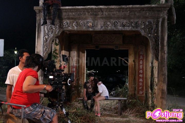 อั้ม พัชราภา & มาริโอ้ เบี้องหลังหนัง สาระแนเห็นผี