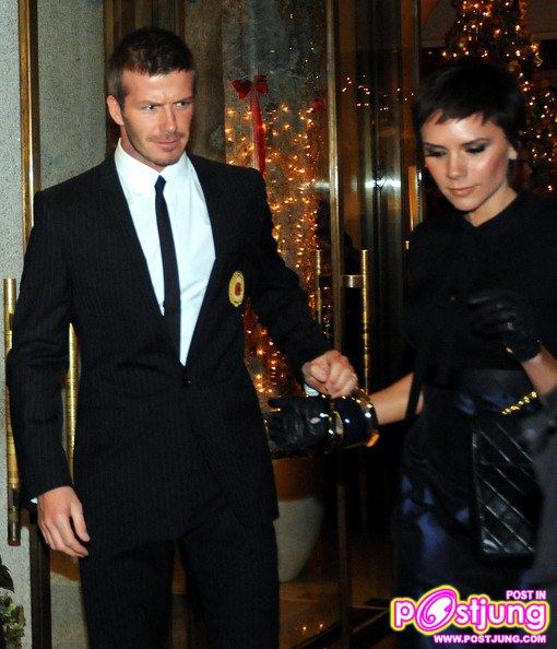 David And Victoria Beckham