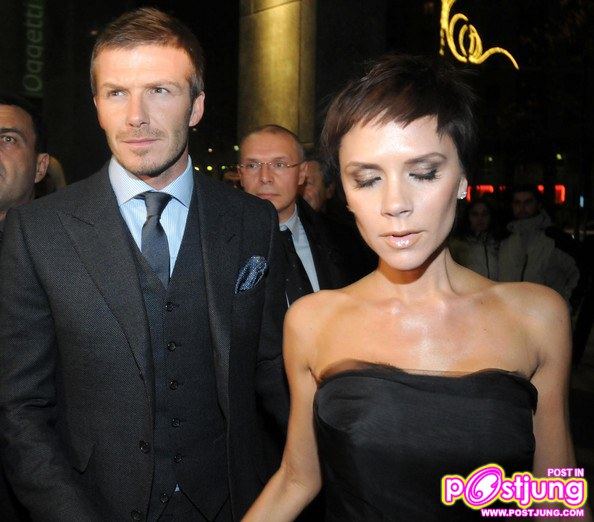 David And Victoria Beckham